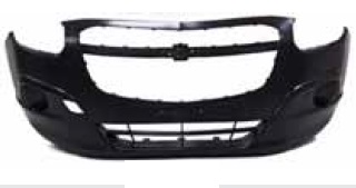 PARAGOLPE DEL GM SPIN 12 (S/CAM) (NEGRO LISO) (A)