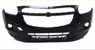 PARAGOLPE DEL GM SPIN 12 (C/CAM) (NEGRO LISO)