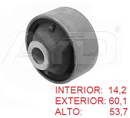 BUJE BASTIDOR INF MITSUBISHI LANCER 04 (GDE) AYD