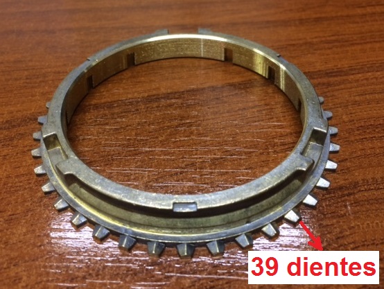 ANILLO SINCRONIZADO 4A-5A HYUNDAI MIGHTY 39 DIENTE