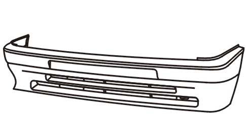 PARAGOLPE DEL PEUGEOT 106 92-96