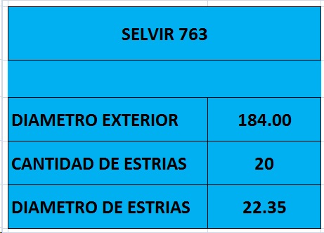 DISCO EMBR 184mm 20 EST HYUNDAI-MITSUBISHI VALEO