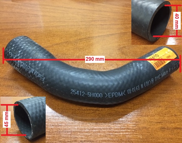 MANGON RADIADOR SUP HYUNDAI HD65-72 (K)