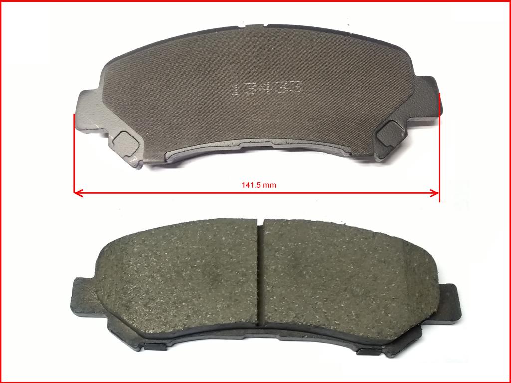 PASTILLAS DEL NISSAN QASHQAI-X-TRAIL 07 BREMSI