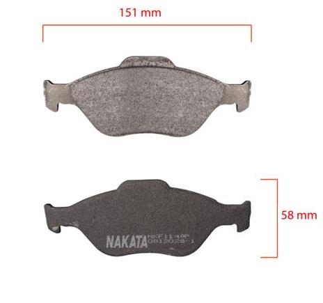 PASTILLAS DEL HONDA FIT 1.4 03 SYL
