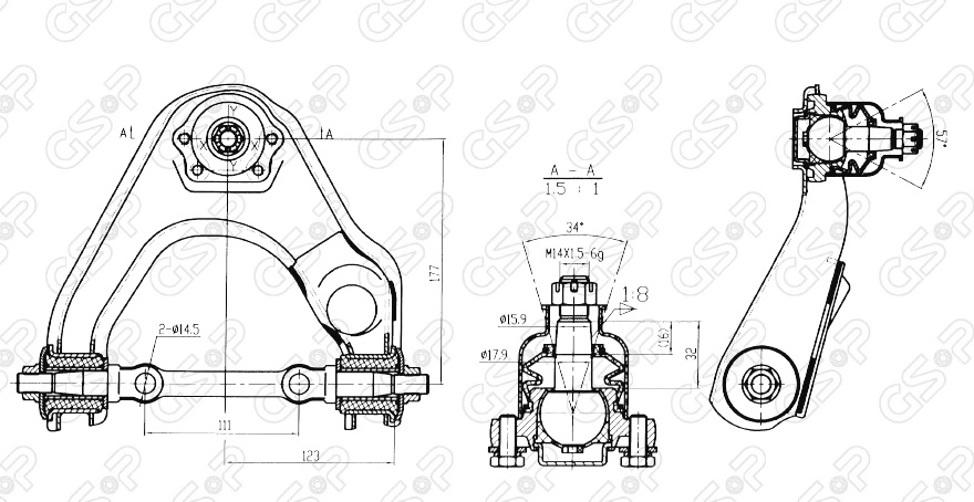 BASTIDOR SUP DER NISSAN D21 91