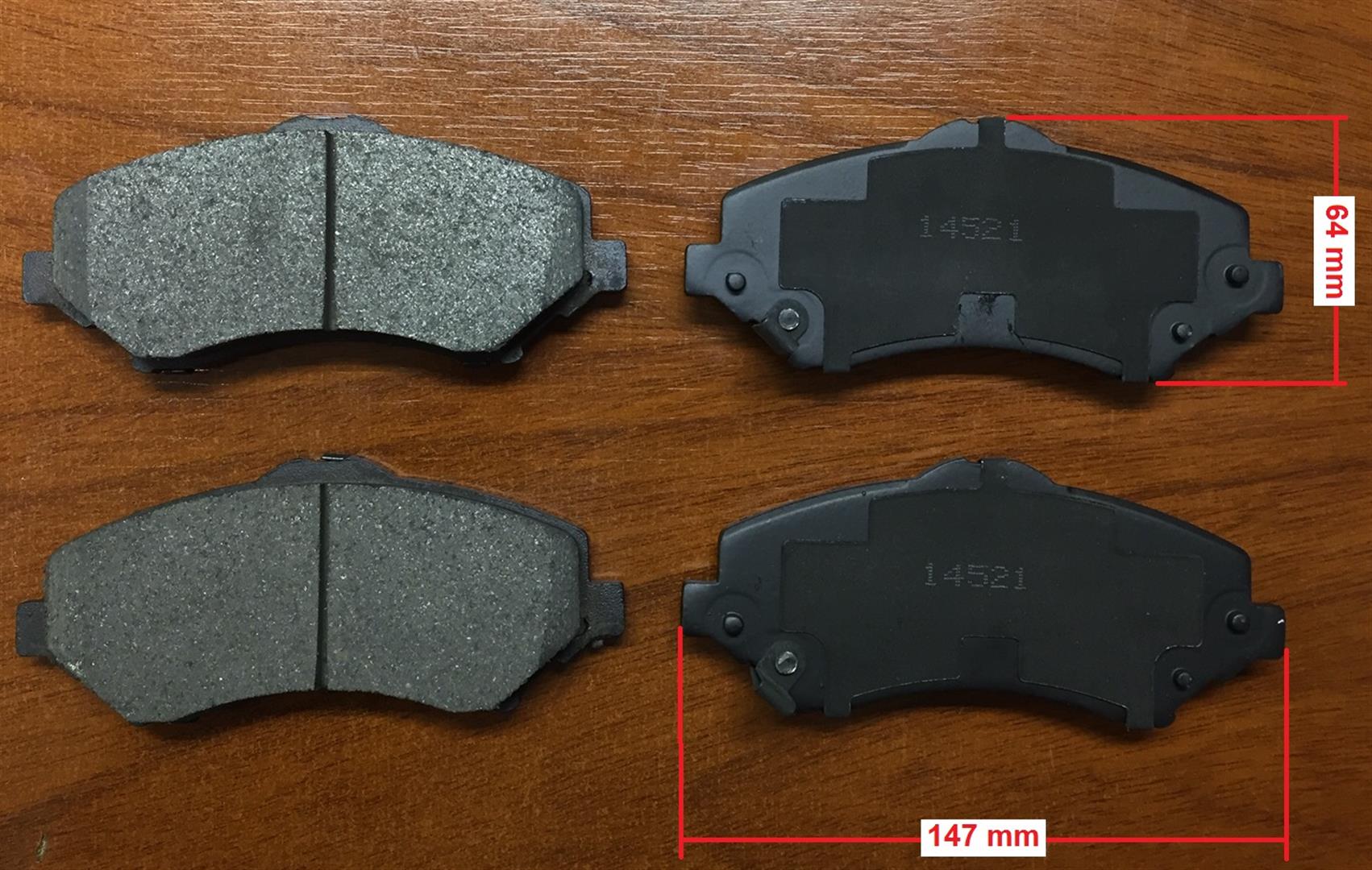 PASTILLAS DEL DODGE JOURNEY 09 BREMSI