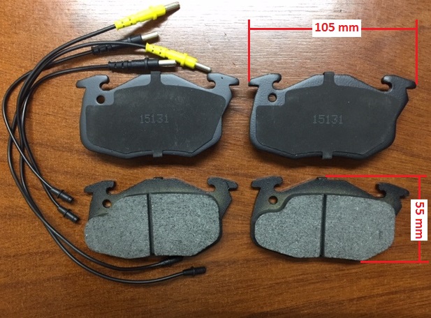 PASTILLAS DEL CITROEN-RENAULT SIST BENDIX BREMSI
