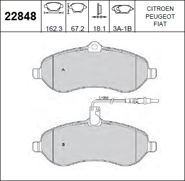 PASTILLAS DEL PEUGEOT EXPERT 10