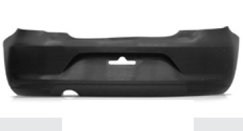 PARAGOLPE TRA VW GOL VI 13 (HATCH) (NEGRO LISO)