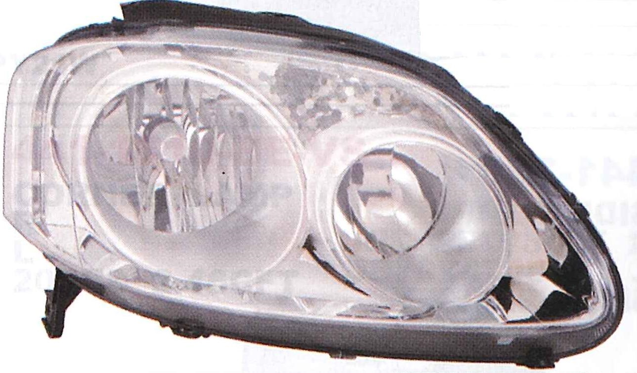 SEMIOPTICA DER VW FOX-SURAN 05-09 BLANCA