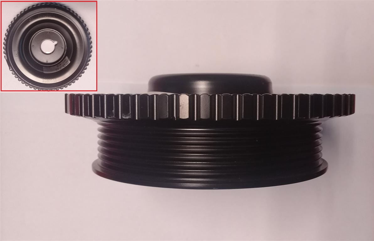 POLEA CIGUEÑAL GM CORSA 1.6 94-00 6PK (C/AIRE)