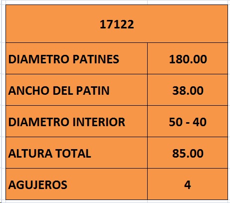 CAMPANA FRENO (180mm) TRA GM CELTA 01 (C/MAZA)