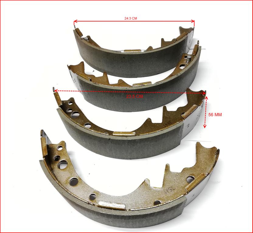 PATINES FRENO TOYOTA HILUX 91 (KIT) BREMSI