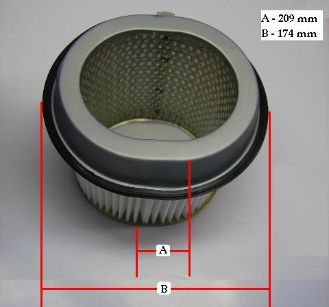 FILTRO AIRE HYUNDAI-MITSUBISHI (CA6362)