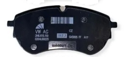 PASTILLAS DEL VW AMAROK V6 16 BREMSI