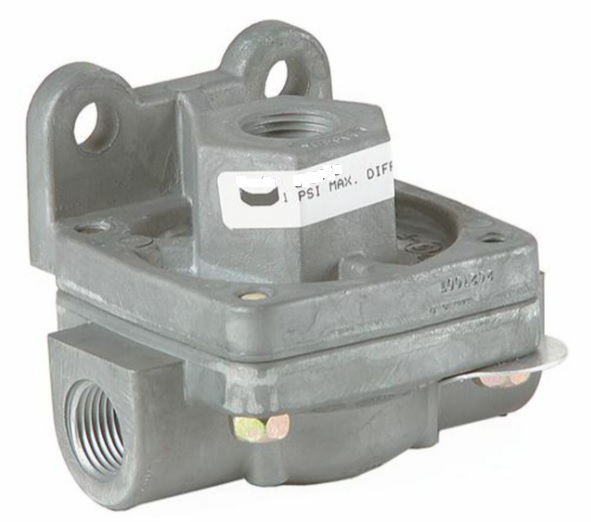 VALVULA DESCARGA RAPIDA 1/4 NPT X 1/2 NPT X 1/4NPT