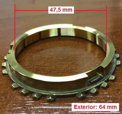 ANILLO SINCRONIZADO 5A-M/ATRAS MAZDA B2500-2900