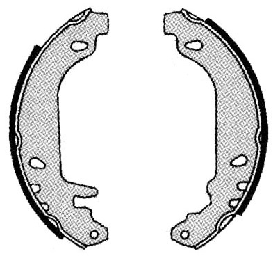 PATINES FRENO PEUGEOT 306 (BOSCH) (KIT) BREMSI