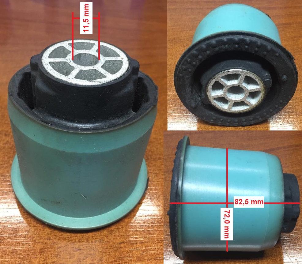 BUJE BASTIDOR TRA PEUGEOT 307 (P/DEL)