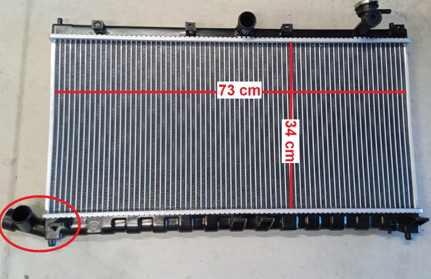 RADIADOR BYD F3 - Selvir