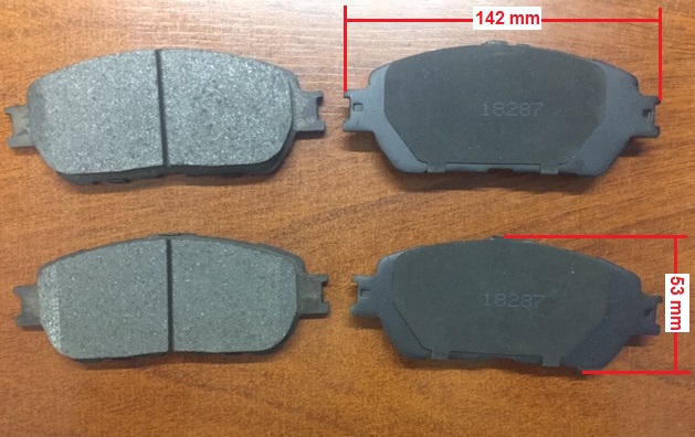 PASTILLAS DEL TOYOTA CAMRY 2006 BREMSI