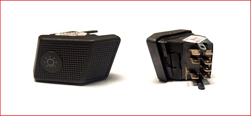 LLAVE LUCES VW GOL I 88-94 (TECLA 2G)