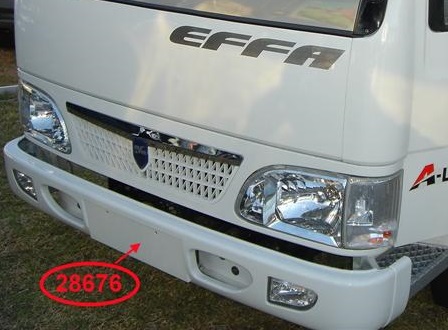 PARAGOLPE DEL EFFA CAMION