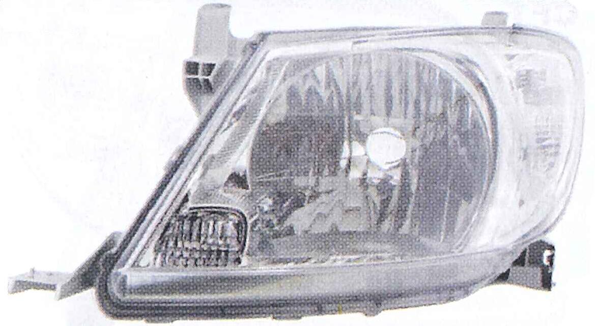 SEMIOPTICA DER TOYOTA HILUX VIGO 2008-2011 DEPO