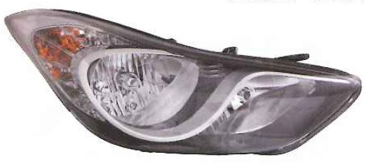 SEMIOPTICA IZQ HYUNDAI ELANTRA 12 DEPO