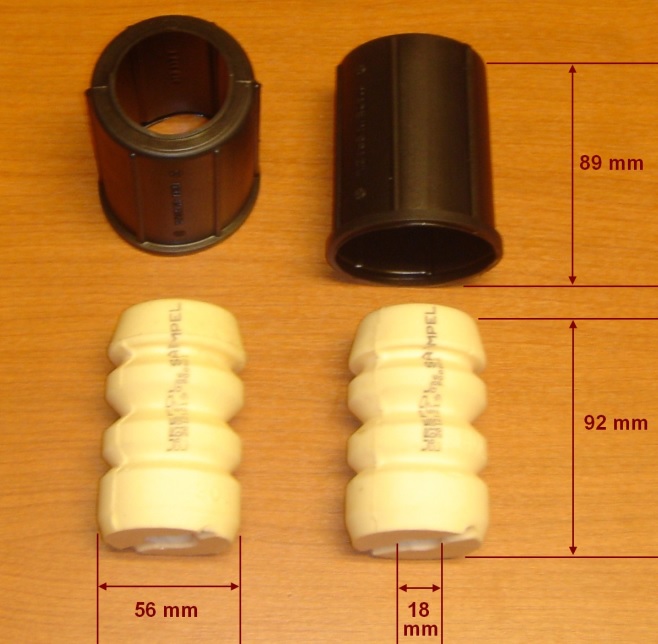 KIT AMORTIGUADOR DEL FIAT UNO 85-91 (B)
