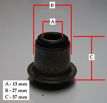 BUJE BASTIDOR TRA FIAT 147 78