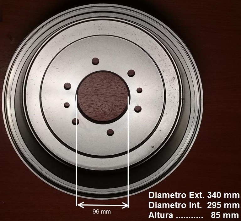 CAMPANA FRENO (295mm) TRA HYUNDAI H1 08 BREME