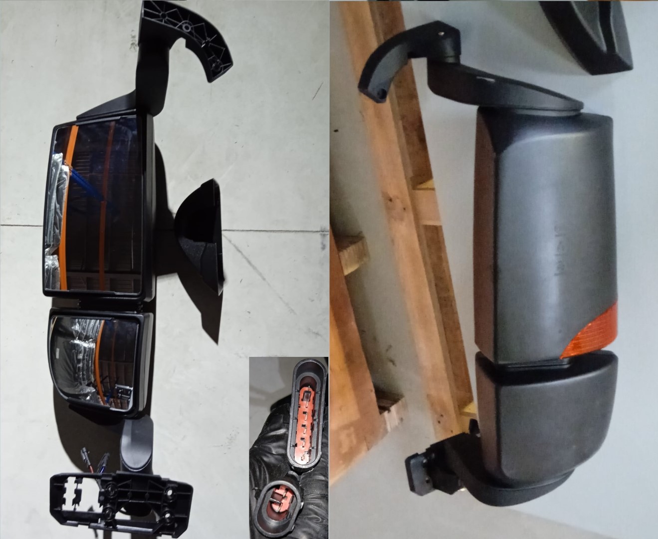 ESPEJO IZQ HOWO T7 (ELECTRICO)