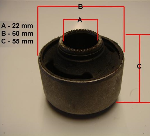 BUJE BASTIDOR INF TOYOTA CORONA 92 (GDE)