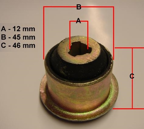 BUJE BASTIDOR INF RENAULT CLIO II 98 (C/BAL) AYD--