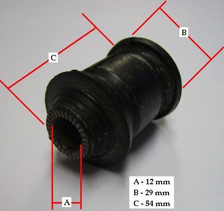 BUJE TENSOR TRA TOYOTA COROLLA 86 (12mm) GSP