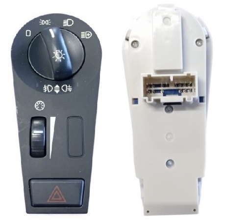 LLAVE LUCES TABLERO VOLVO (DEFECTO DE PINTURA)
