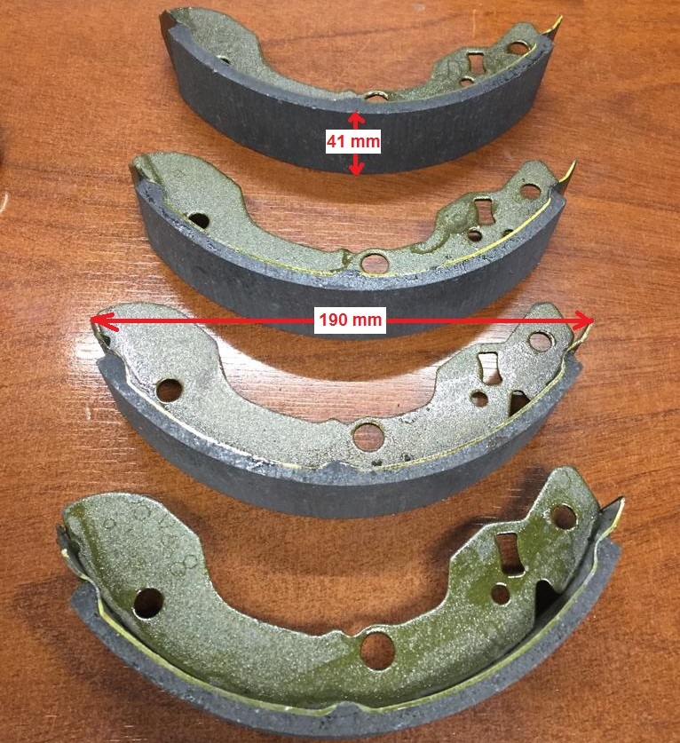 PATINES FRENO DFM (KIT)