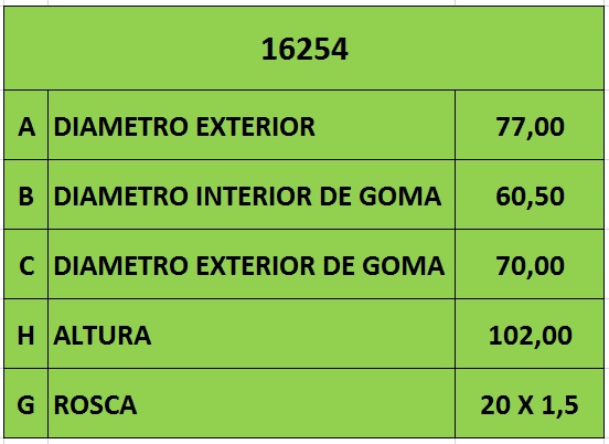 FILTRO ACEITE 20 x 1.5 FIAT (PH4558)
