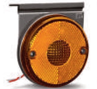 FAROL LATERAL UNIVERSAL LED CON SOPORTE AMARILLO