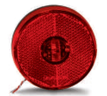 FAROL LATERAL UNIVERSAL ROJO 12-24 VOLTS