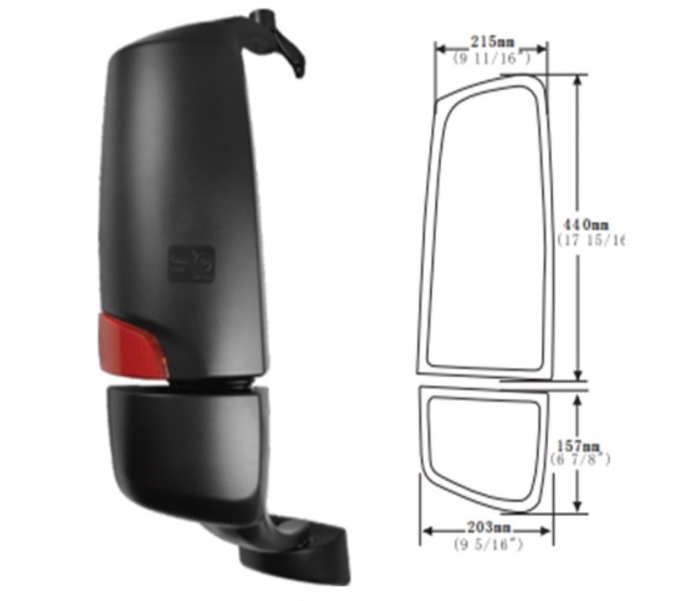 ESPEJO DER HOWO A7 (MANUAL)