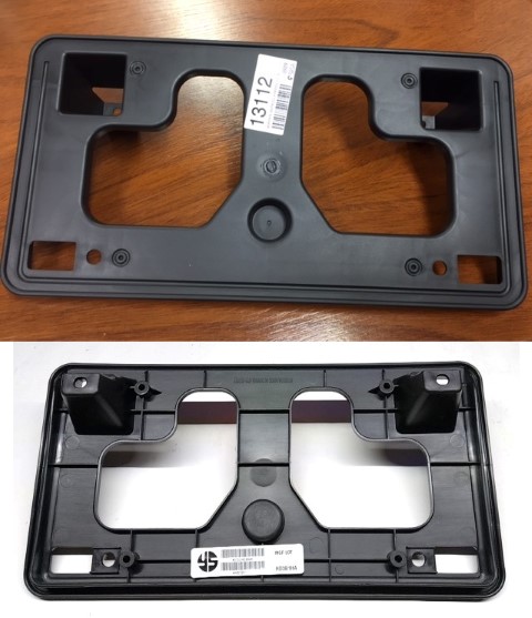 SOPORTE MATRICULA DEL HONDA FIT 15