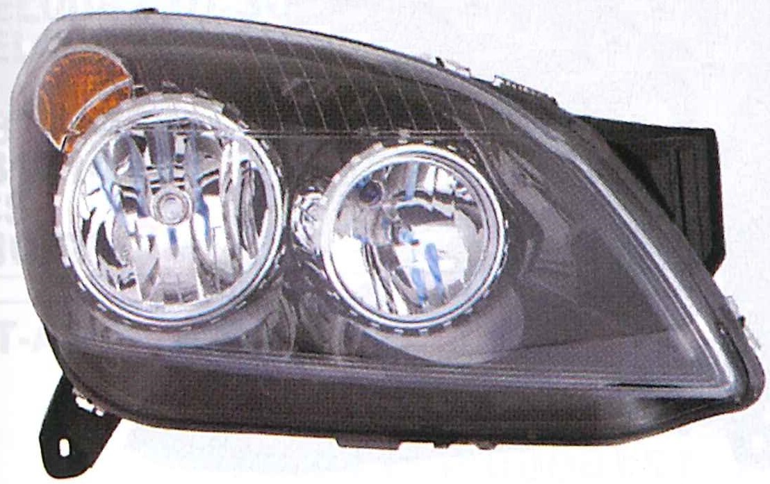 SEMIOPTICA DER GM VECTRA 06 NEGRA WUHUA