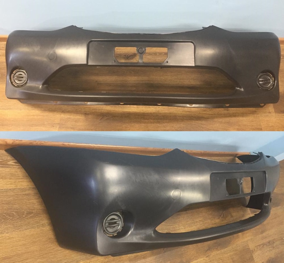 PARAGOLPE DEL TOYOTA ETIOS 12 SIN REJILLA