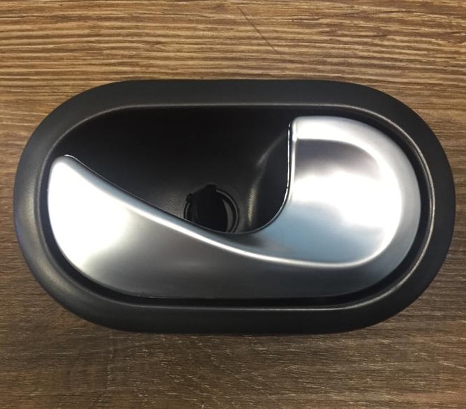 MANIJA INT DER RENAULT MEGANE II 08 (NEGRO/GRIS)