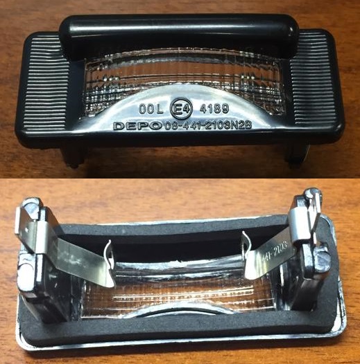 FAROL MATRICULA MB SPRINTER 96 DEPO