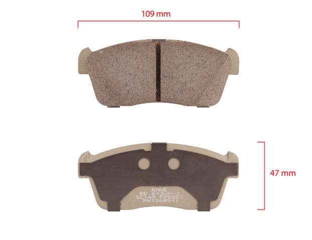 PASTILLAS DEL SUZUKI CELERIO 22 ORIGINAL