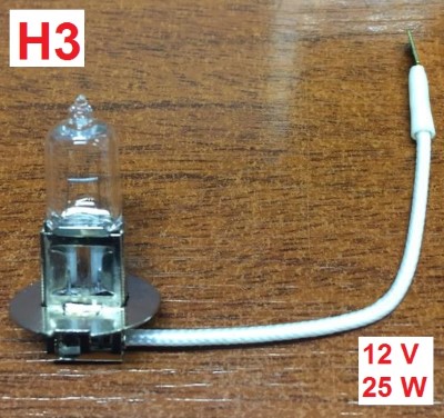 LAMPARA 12V H3 25W